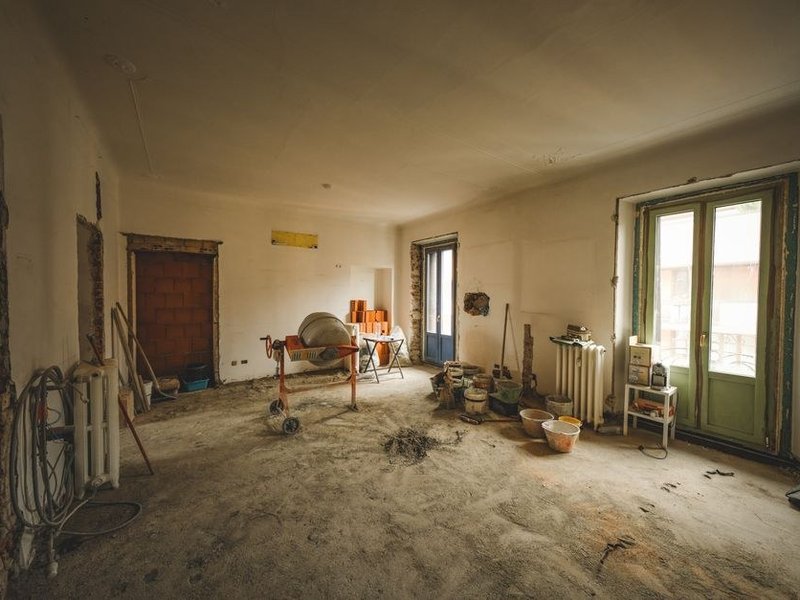 Vieux sol d'une maison de pierre du vallon de Courzieu, à reprendre sur une dalle froide bien ventilée