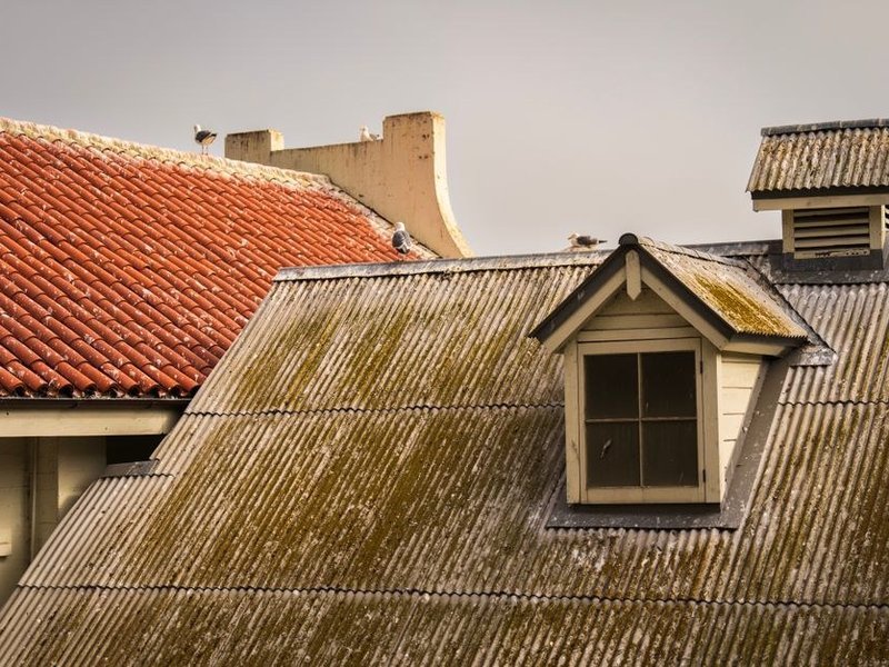 Lucarne et raccords d'une grande toiture en tuiles d'un pavillon de Dardilly, points d'infiltration à reprendre