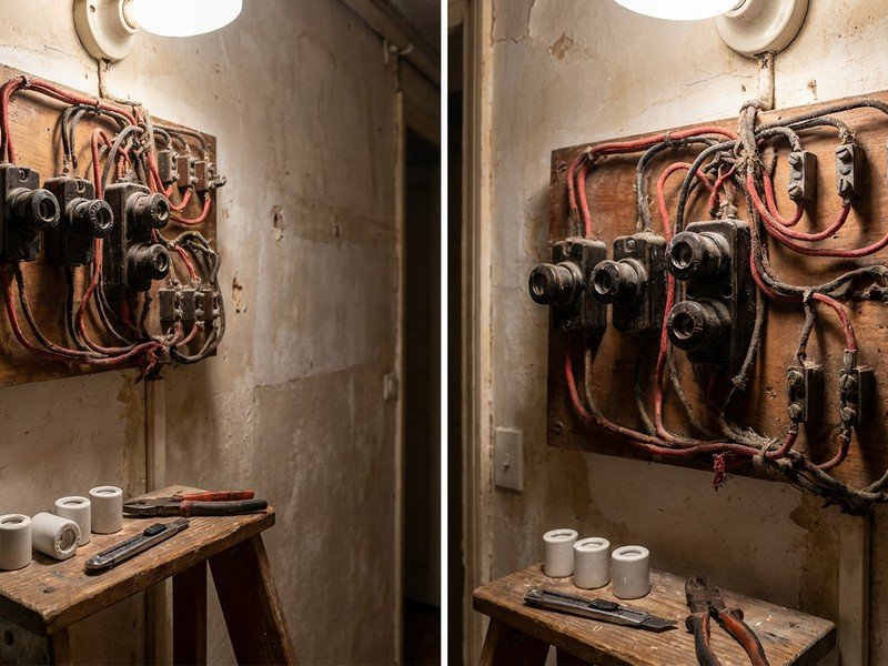 Mise en sécurité électrique d'un appartement ancien du quartier de la Guillotière à Lyon 7e
