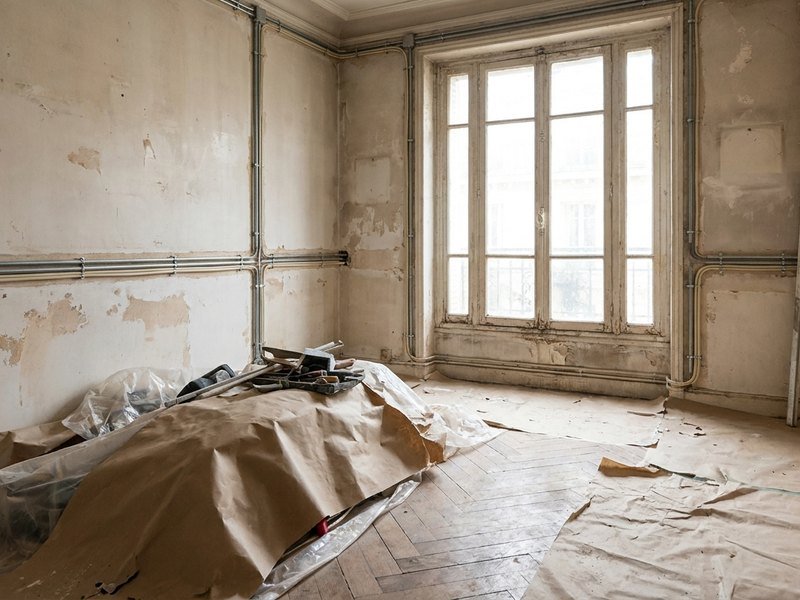 Mise aux normes électrique d'un appartement d'entre-deux-guerres à Monplaisir, Lyon 8e