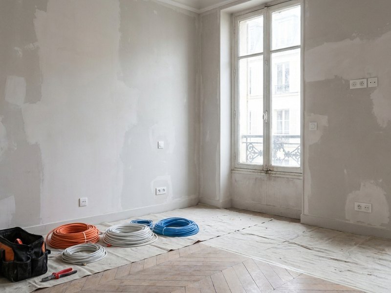 Rénovation électrique complète d'un logement ancien à Laënnec, Lyon 8e
