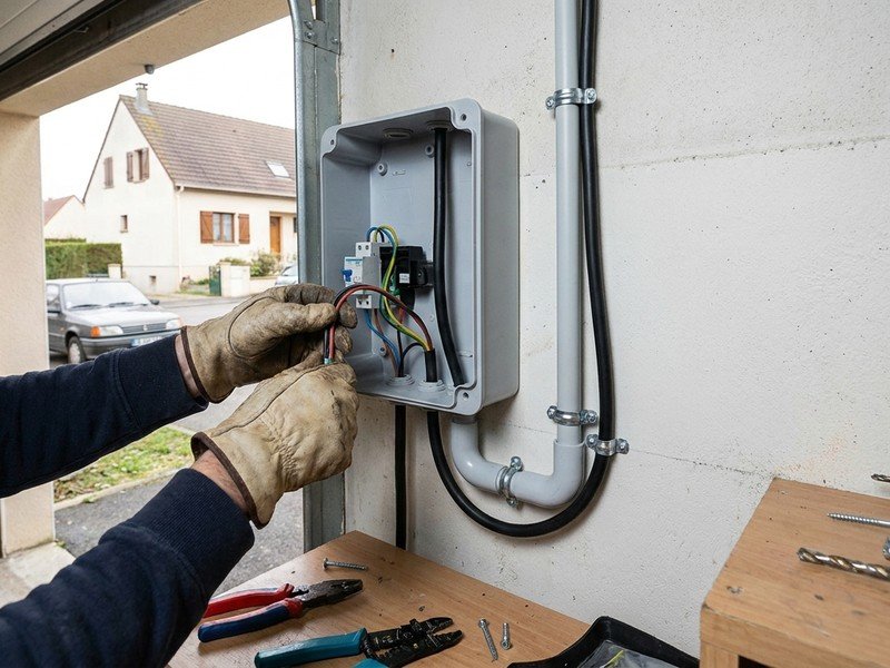 Mise aux normes électrique d'un pavillon de plain-pied dans un lotissement de Saint-Priest
