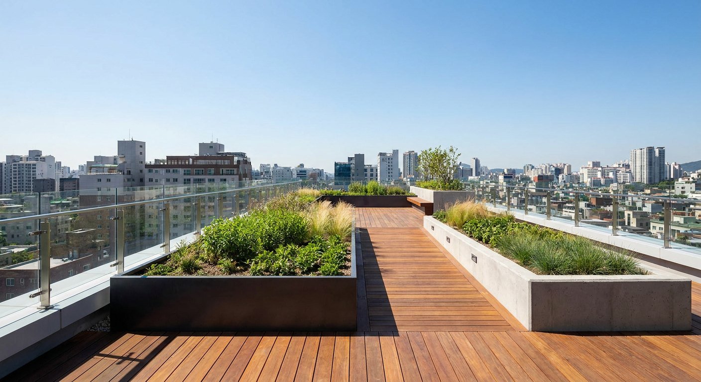 Reprise des relevés et évacuations d'un toit-terrasse à Lyon