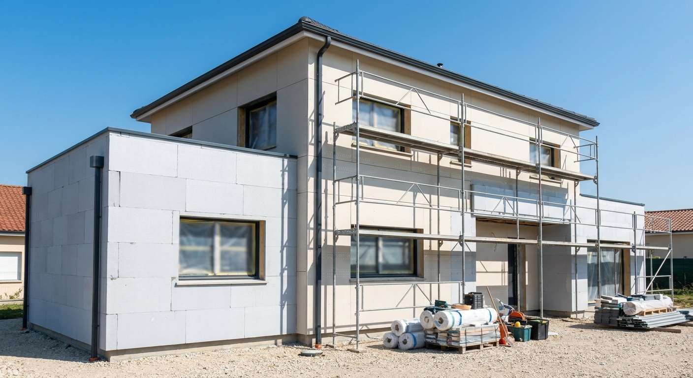 Pompe à chaleur installée lors d'une rénovation énergétique financée par MaPrimeRénov' à Lyon