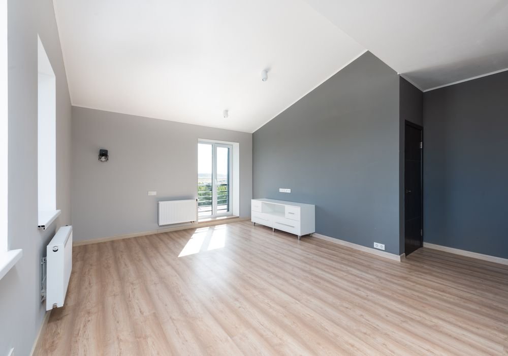 Peinture intérieure d'un appartement rénové à Lyon