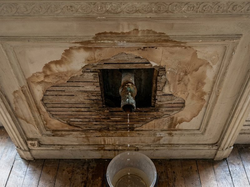 Dépannage d'une fuite d'eau dans un appartement ancien du quartier de la Préfecture à Lyon 3