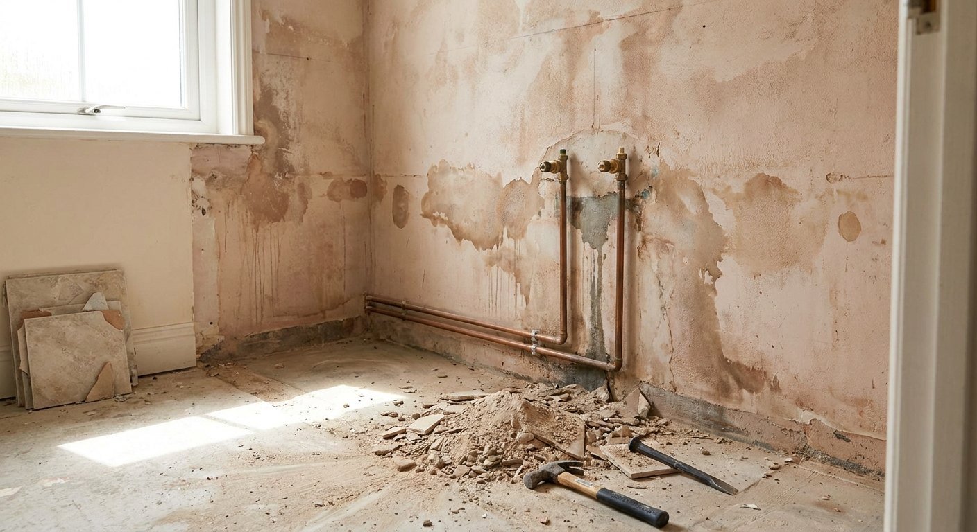 Remplacement d'une baignoire par une douche de plain-pied à Lyon