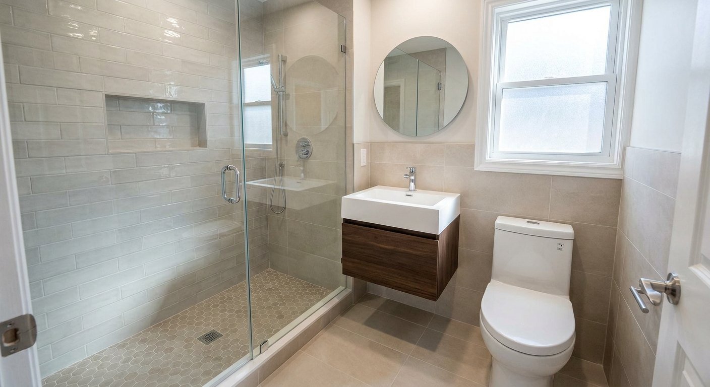Baignoire à porte comme alternative à la douche à Lyon