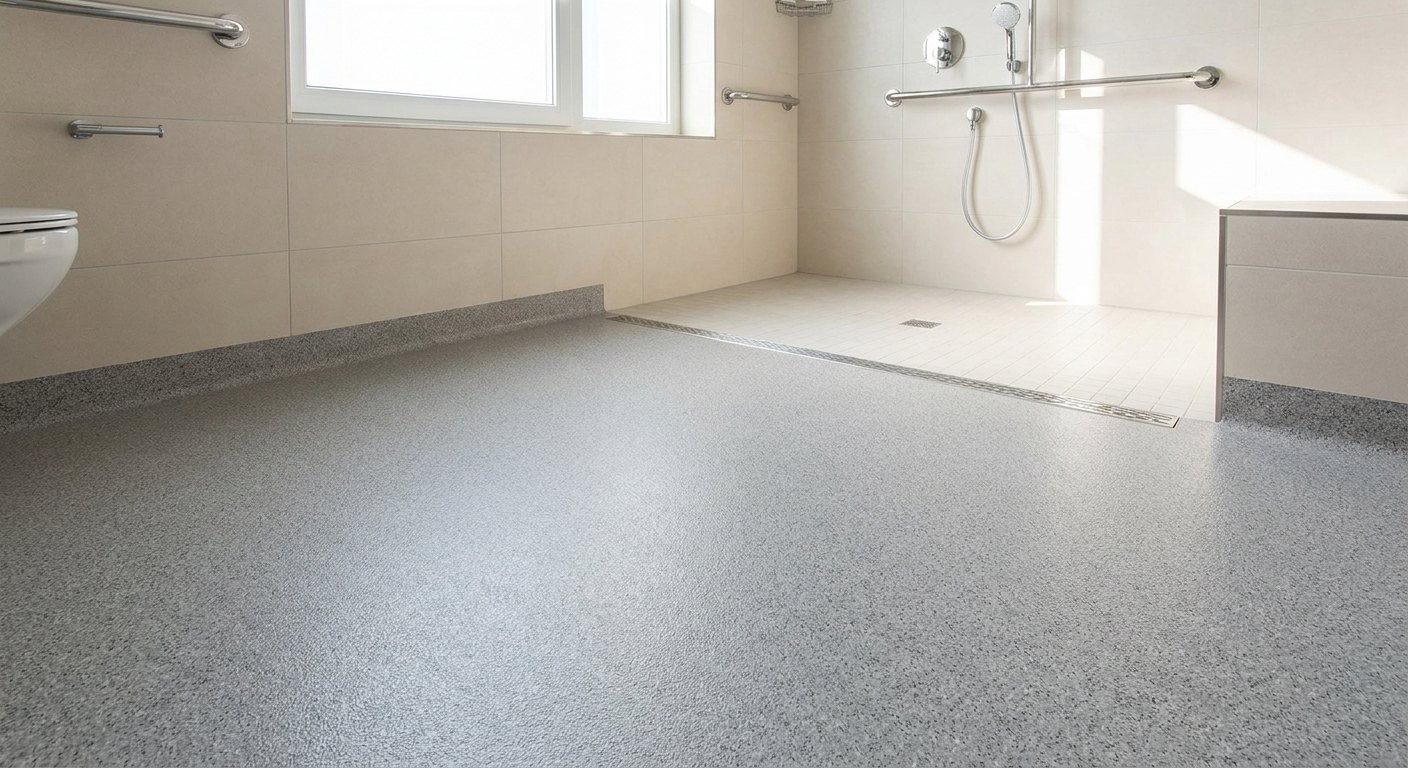 Salle de bain adaptée anticipée pour un proche âgé à Lyon