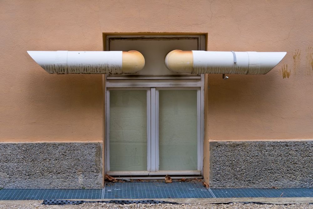 VMC simple flux installée à Lyon avec extraction de l'air vicié