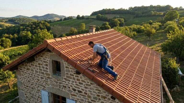Couvreur dans les Monts du Lyonnais : prix d’une réfection de toiture et d’un démoussage